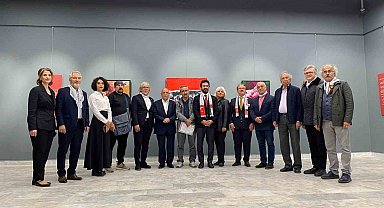 ''Bütün Renkler Gazze'ye' Bağış Sergisi sanatseverlerle buluştu