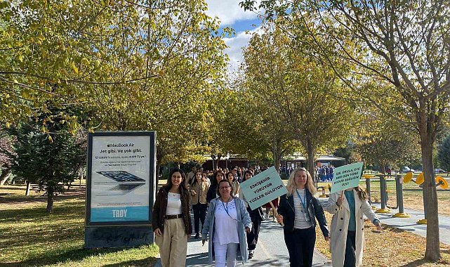 'Dünya Yürüyüş Günü' etkinliği gerçekleştirildi