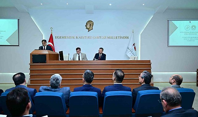 'İl Hayvanları Koruma Kurulu Toplantısı' düzenlendi