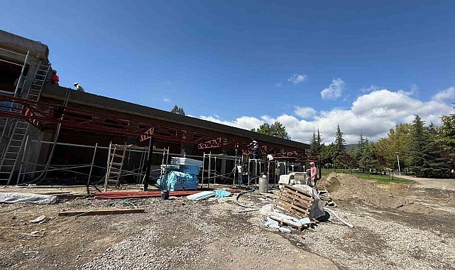 5000 Evler'de Sosyal Tesis Çalışmaları Sürüyor