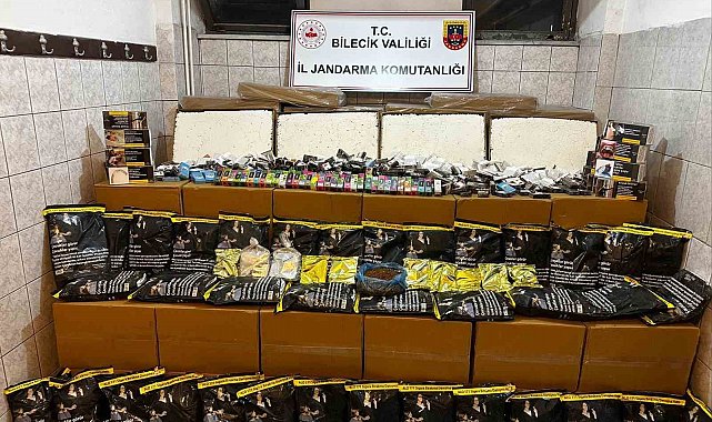 570 bin adet makaron ele geçirildi