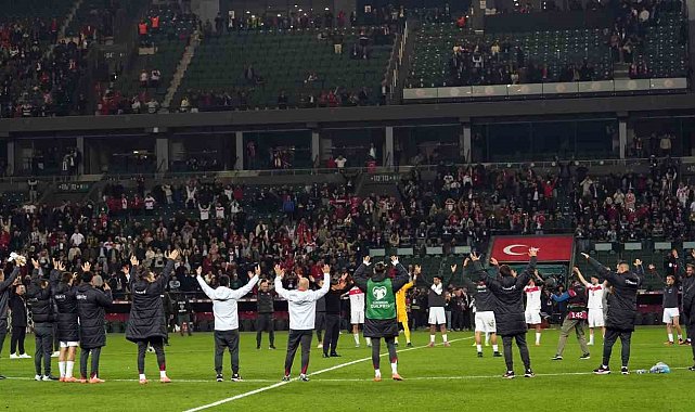 A Milli Futbol Takımı'nda Gürcistan galibiyeti sevinci