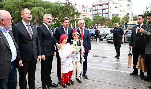 Adalet Bakanı Tunç, Kırklareli'nde temaslarda bulundu