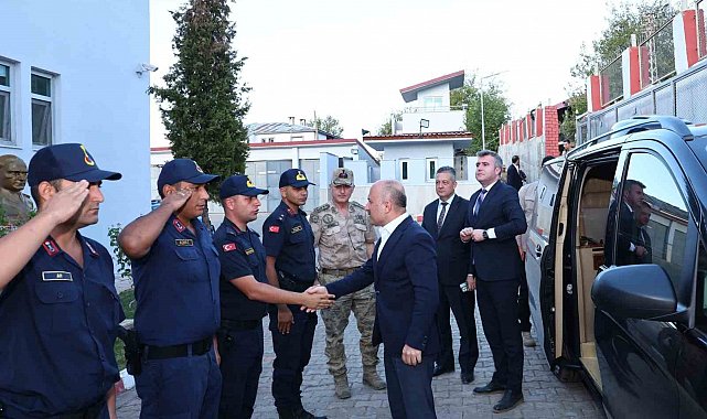 Adıyaman Valisi Osman Varol'dan Gölyurt Jandarma Karakolu'na ziyaret
