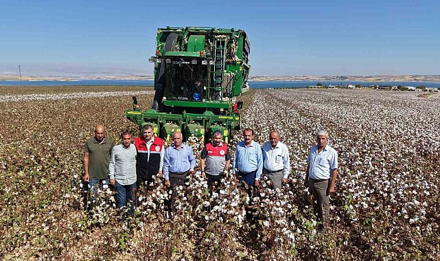 Adıyaman'da 2025 yılı pamuk hasadı başladı