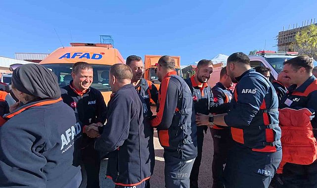 AFAD ekipleri Gazze için yola çıktı