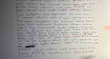 Ahmet Minguzzi'nin katil zanlısının mektubu ortaya çıktı: "Aslanlar gibi yatar çıkarız"