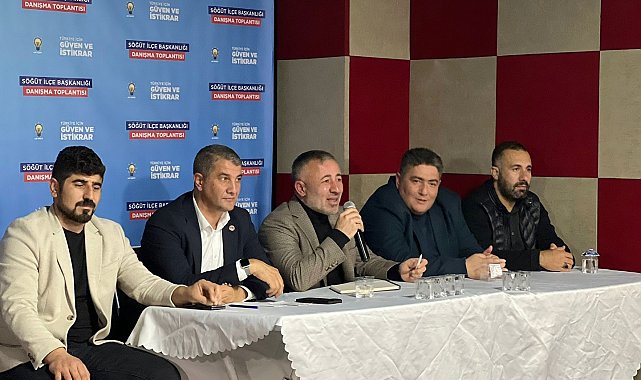 AK Parti Söğüt İlçe Teşkilatı hedefler için güç birliği yaptı