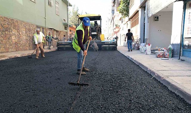 Akdeniz'de sokaklar yenileniyor
