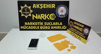 Akşehir'de uyuşturucu operasyonu: 2 tutuklama