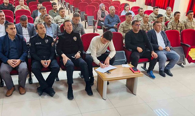 Alacakaya'da Türkiye afet müdahale planı toplantısı