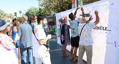 Alanya, Filistin için tek yürek oldu