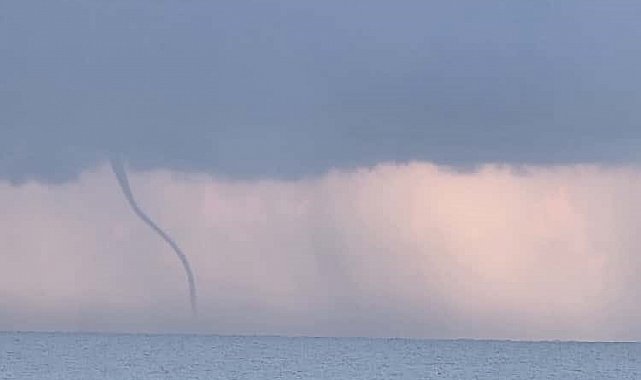 Alanya'da hortum paniği