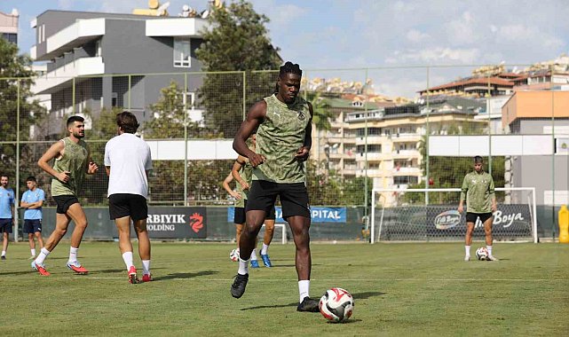 Alanyaspor, Gençlerbirliği maçı hazırlıklarını tamamladı