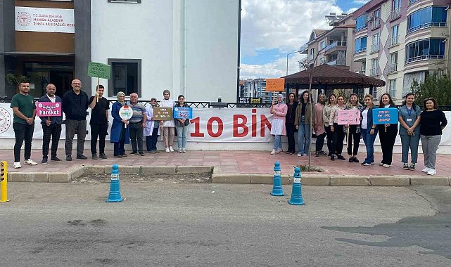 Alaşehir'de 'Dünya Yürüyüş Günü' etkinliği