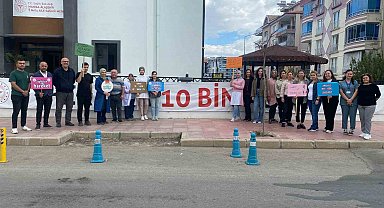 Alaşehir'de 'Dünya Yürüyüş Günü' etkinliği