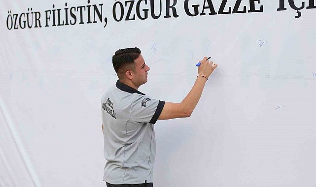 ALKÜ'den Gazze'ye destek