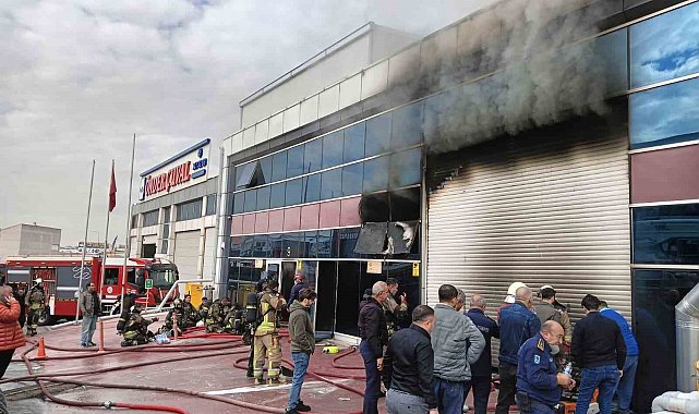 Ankara'da iş yerinde çıkan yangın kontrol altına alındı