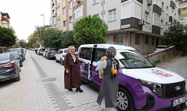 Anne ve anne adayları bir yılda 3 bin 612 defa 'Anne Taksi'yi kullandı