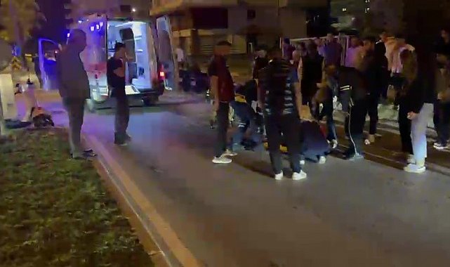 Antalya'da 'U' dönüşü yapan otomobille çarpışan motosiklet sürücüsü yaralandı