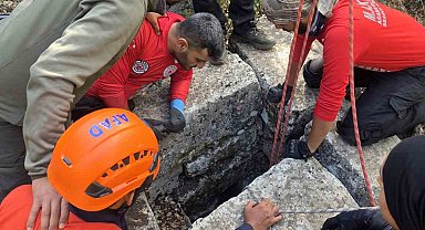 Antalya'da su kuyusu ve sarnıçlarda çöp topladılar