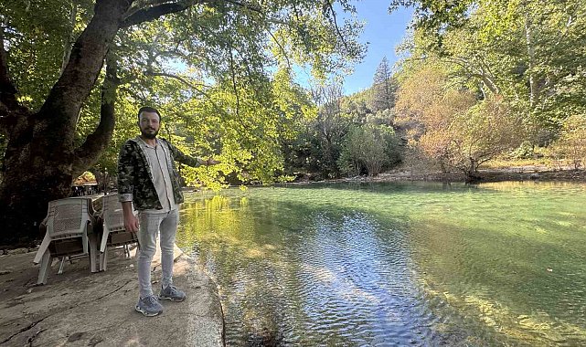 Antalya'da yazın tamamen kuruyan Üzümdere Irmağı yağışlarla yeniden suya kavuştu