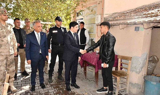 Aralık Kaymakamı Gülnar, esnaf ve vatandaşların taleplerini dinledi