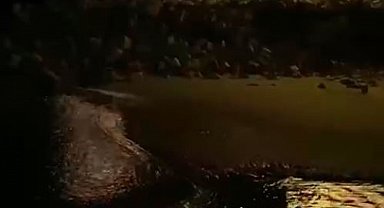 Arnavutköy'de deprem öncesinde deniz çekildi