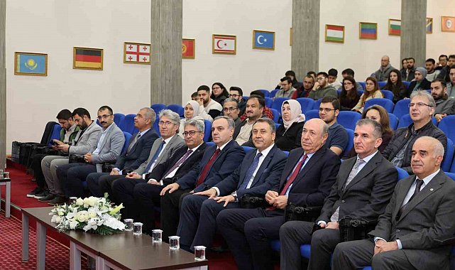 ASFAT Genel Müdürü Prof. Dr. İlbaş'tan Rektör Altun'a Ziyaret ve ERÜ'de Açılış Dersi