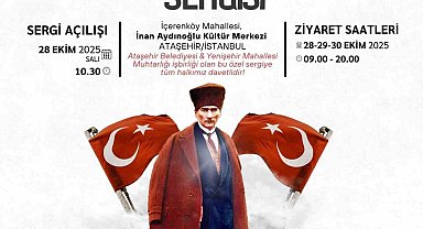 Atatürk'ün kıyafetleri Ataşehir'de sergilenecek
