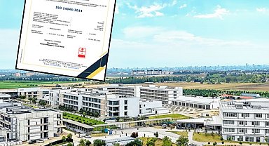 ATÜ su ayak izi belgesi aldı