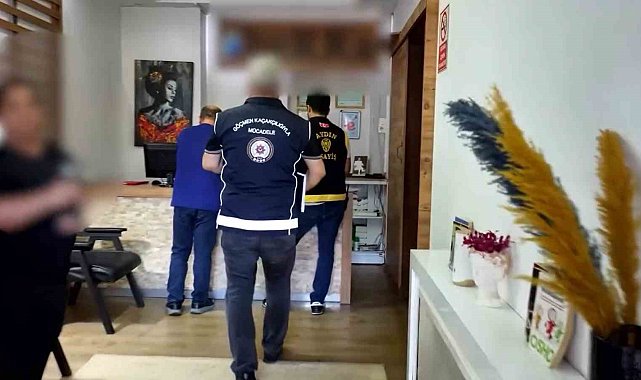 Aydın polisi masaj salonlarını mercek altına aldı: Yarım milyon lira cezai işlem uygulandı