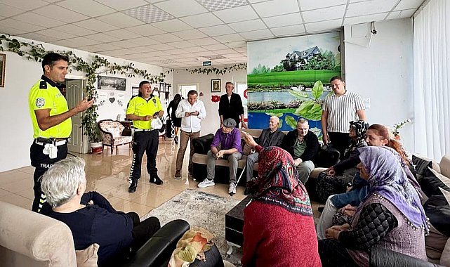 Aydın'da yaşlı çınarlara trafik eğitimi