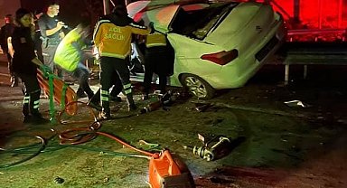 Babaeski'de trafik kazası: 1 kişi hayatını kaybetti