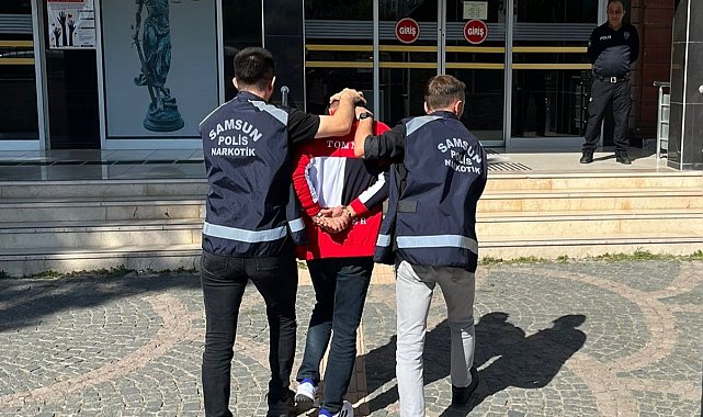 Bafra'da uyuşturucu operasyonuna 1 tutuklama