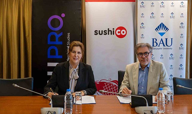 Bahçeşehir Üniversitesi ve SushiCo'dan gastronomi eğitiminde stratejik iş birliği