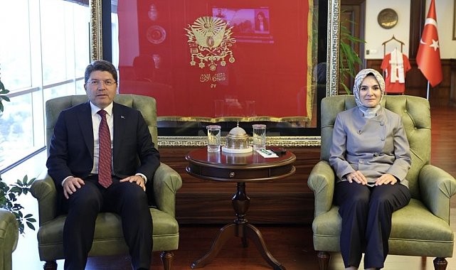 Bakan Göktaş ve Bakan Tunç bir araya geldi