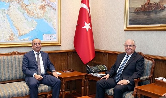 Bakan Güler Tacikistan'ın Ankara Büyükelçisi İmomi'yi kabul etti