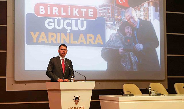Bakan Kurum, AK Parti İl Ekonomi İşleri Başkanları İstişare Toplantısı'na katıldı