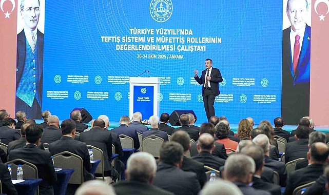 Bakan Tekin: "Eğitim kalitesinin sürekli iyileştirilmesine imkan veren bir teftiş sisteminin yapılandırılmasını kıymetli buluyoruz"