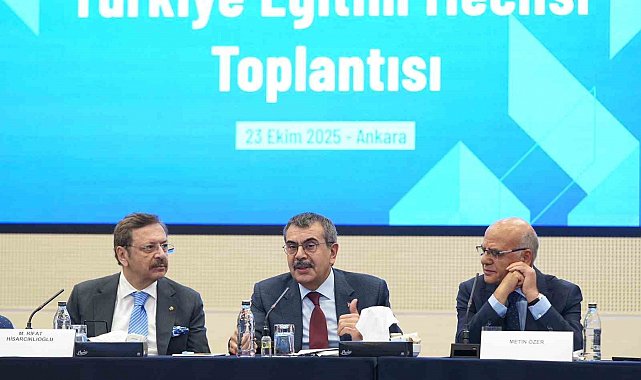 Bakan Tekin: "Nitelikli elemanı yetiştirmek konusunda biz elimizi taşın altına koyacağız"
