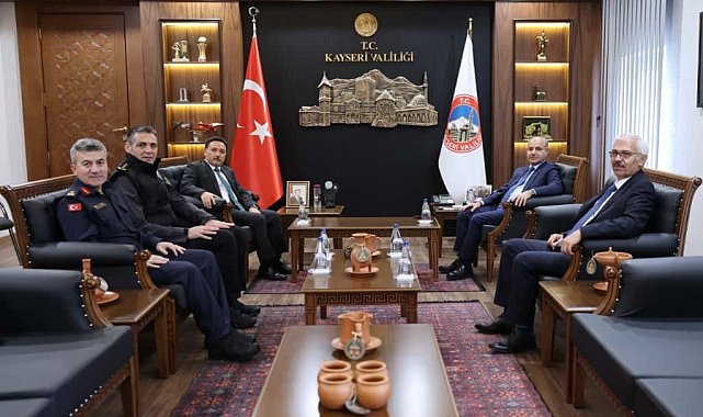 Bakan Yardımcısı Aktaş'tan Kayseri Valiliği'ne ziyaret