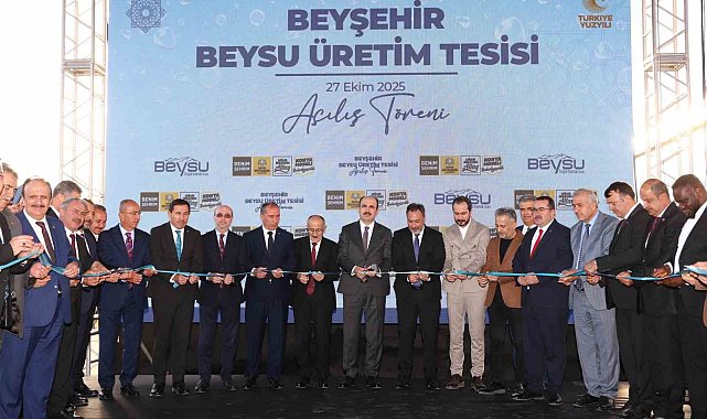 Başkan Altay, Beysu'nun 1 milyar 130 milyonluk dev tesisini hizmete açtı