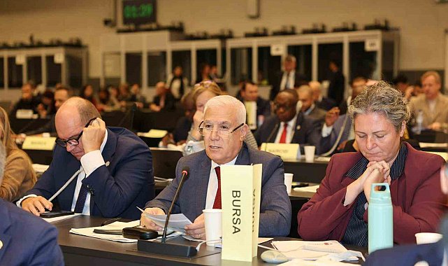 Başkan Bozbey'den Cenevre'de 'Sürdürülebilir su yönetimi' açıklaması