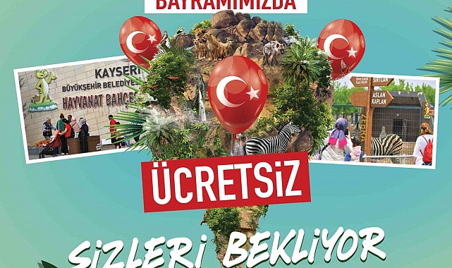 Başkan Büyükkılıç'tan hayvanseverlere Cumhuriyet Bayram jesti