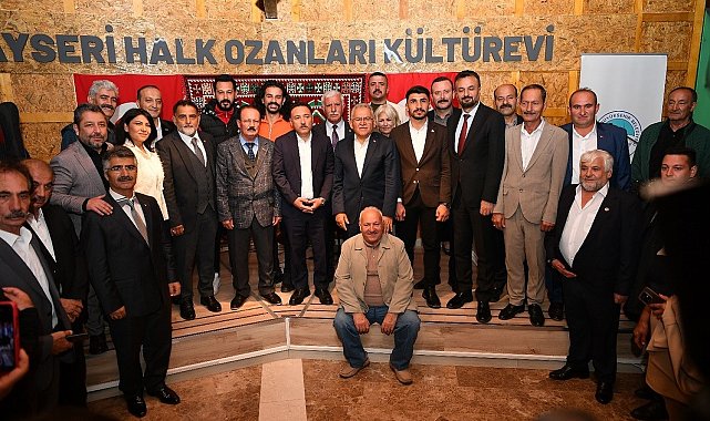 Başkan Büyükkılıç'tan kültürel mirasa vefa: Halk Ozanları Kültür Evi açıldı