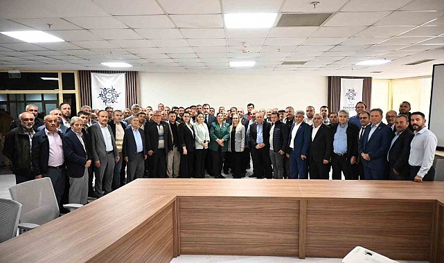 Başkan Çerçioğlu, Nazillili muhtarlar ile bir araya geldi