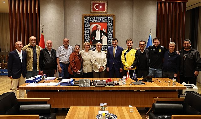 Başkan Eyüp Kahveci, Nienhagen heyetini ağırladı