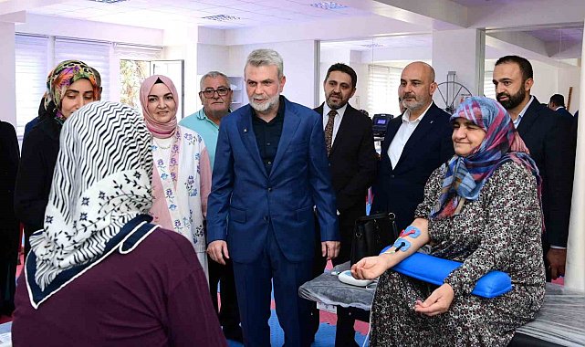 Başkan Görgel: "Yaşlılarımıza yönelik hizmetlerimizi artırarak sürdürüyoruz"