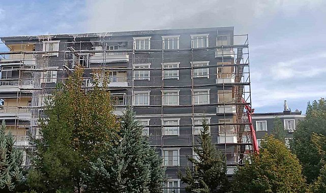 Batman'da çatı katında korkutan yangın